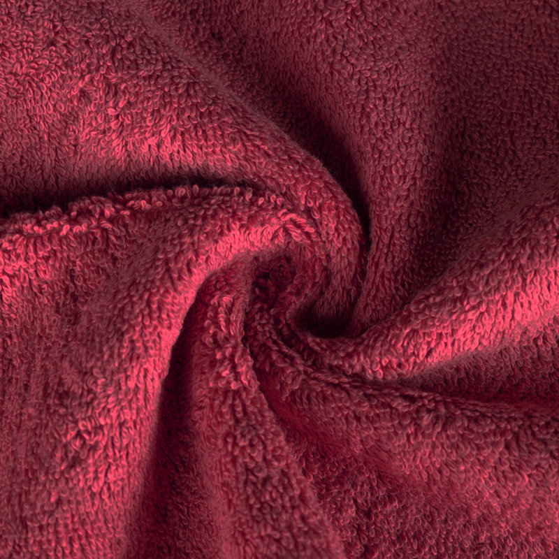 Merat 600 GSM 100% Standard Cotton Hand Towels, Burgundy