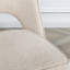 Asfand Thetis - Boucle Dining Chair - Teddy Chairs in Cream
