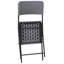 Bistro Set Folding TRAPPETO Black-1038110414