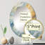Boronia - Miroir mural moderne ovale-2022747551