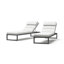 Milo Reclining Chaise Lounge with Cushion-192404772-192404778