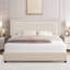 Lit double avec tiroirs de rangement Lit plateforme tapissier réglable-88284569-100041930