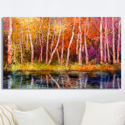 " Colorful Autumn Trees "