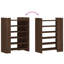 Shoe Cabinet 74.5X37.5X100 Cm Engineered Wood-673456747