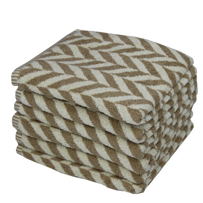 Ensemble de serviettes à main 100% coton 6 pièces Eller Majestic