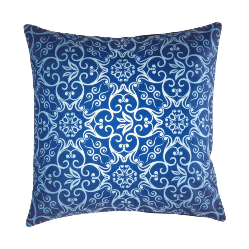 Coussin décoratif en velours Pasargad 16 po x 16 po