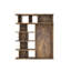  Armoire de rangement multi-usage avec bibliothèque