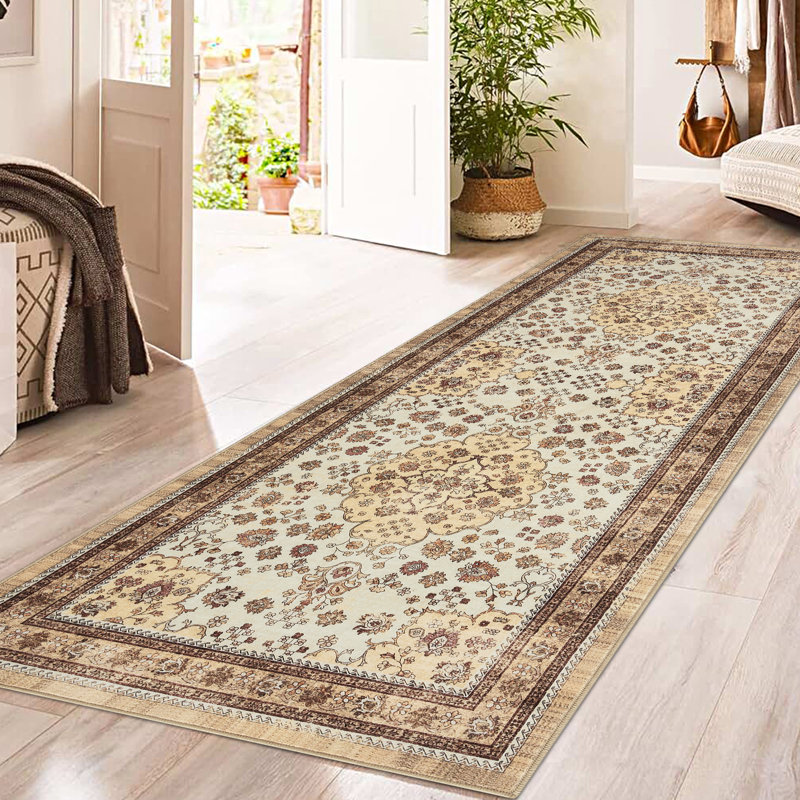 Striped Machine Braided Area Rug, Rectangle 80 x 150 cm
