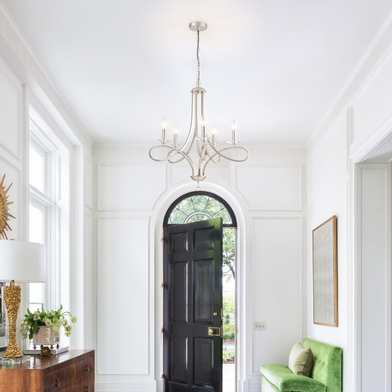 5-Light Candle Style Classic/Traditional Chandelier