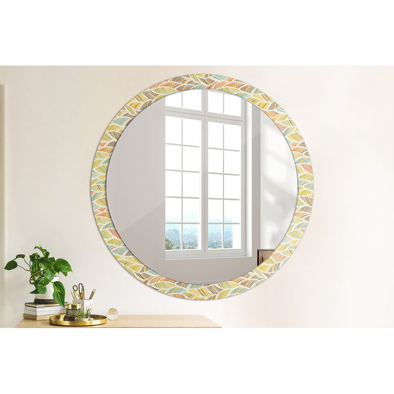 Huldar Glass Flat Wall Mirror
