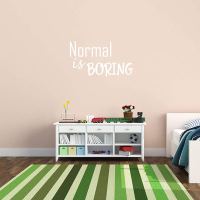 Text & Numbers Non-Wall Damaging Wall Decal