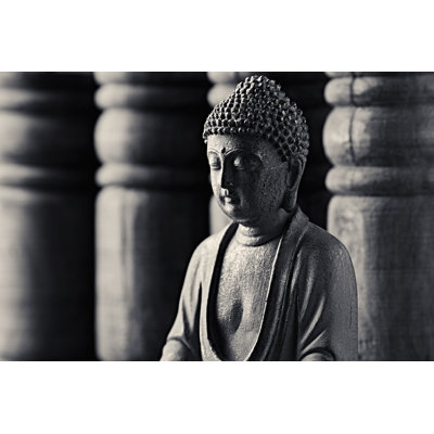 Buddha Statue - Wrapped Canvas Print