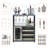 Natilie Metal Bar Cart-815384669-815384668