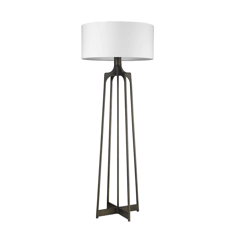 Hauer 58.75'' Traditional Floor Lamp