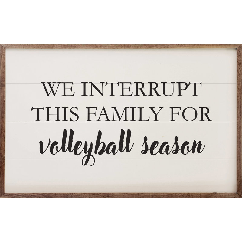 Volleyball Season, H 24 po x l 36 po