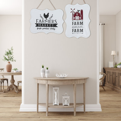 Ih Casadecor " Farm Sweet Farm, Farmer's Market " 2 - Pieces
