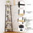 Corner Shelf, 5 Tier Ladder Corner Bookshelf, 62.5"H, Anti-Tip Display Stand Unit, Space Saving, Natural Oak-2082520424
