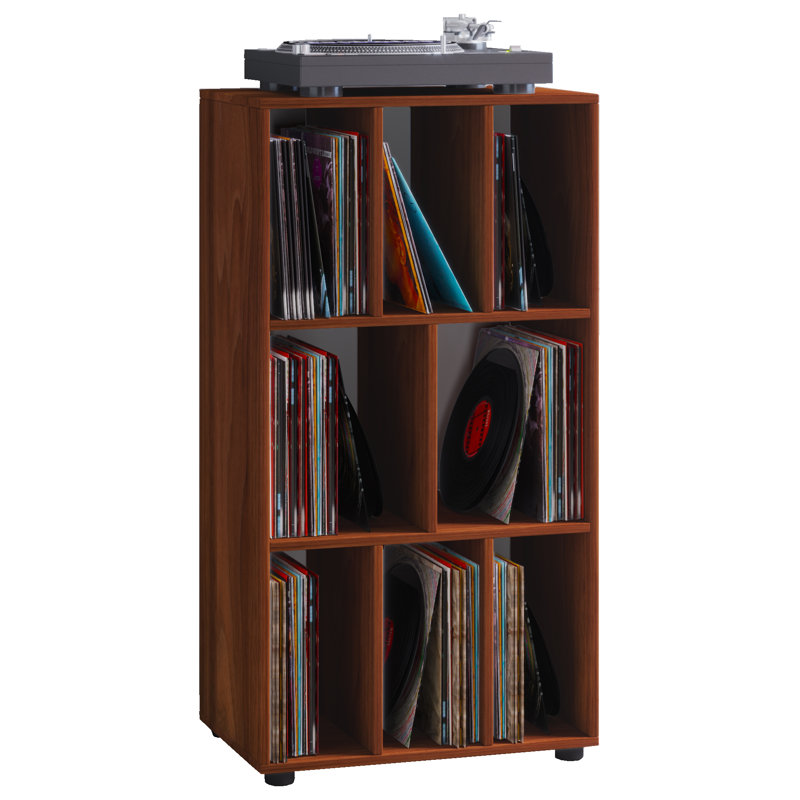 Toucha 114cm H x 60cm W Cube Bookcase, Brown