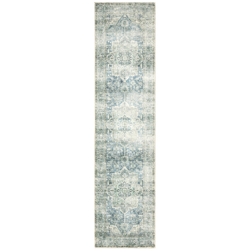 Siclen Oriental Indoor Rug, Runner 2' x 8'