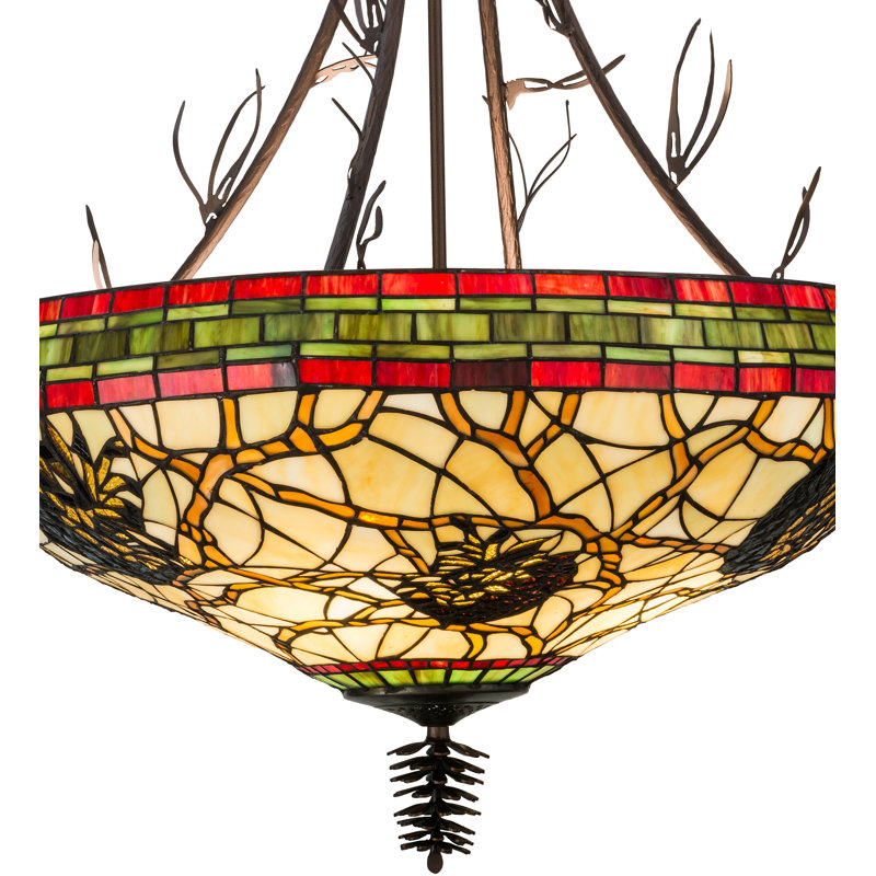 Rustic Lodge 4 - Light Pendant, Mahogany Bronze