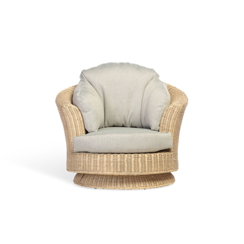 Upholstered Swivel Accent Chair