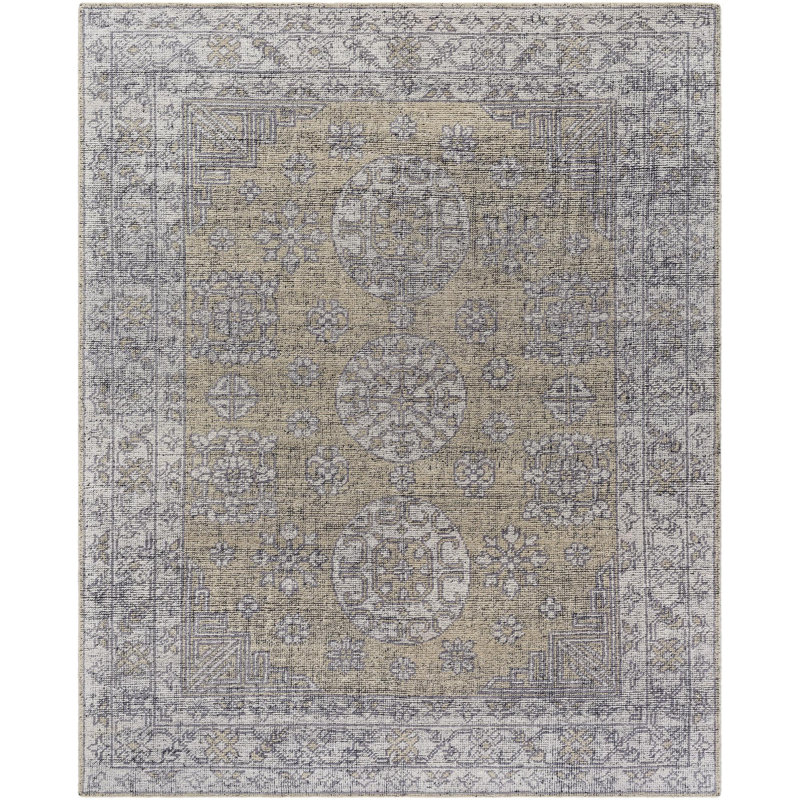 Tulu Hand Knotted Area Rug, Rectangle 2' x 3'