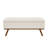 Leaysia Linen Upholstered Storage Bench-1142949411