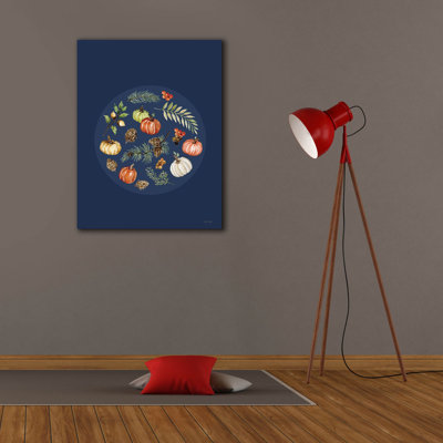 «Fall Ornament» par Cindy Jacobs, estampe numérique sur toile