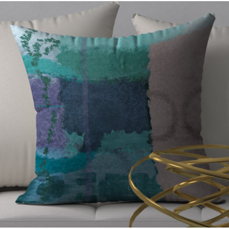 Housse de coussin carrée/insert, 20 po X 20 po
