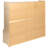 Serena Wood School Coat Locker with Bench, Cubbies and Storage Organizer Hook