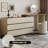 Makeup Vanity with Light mirror,6 drawers