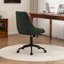 Chaise de bureau en chenille Chaise de bureau confortable avec base pivotante et siège rembourré, meuble-lavabo facile à assembler Parfait pour la chambre à coucher et le bureau à domicile-1267602519