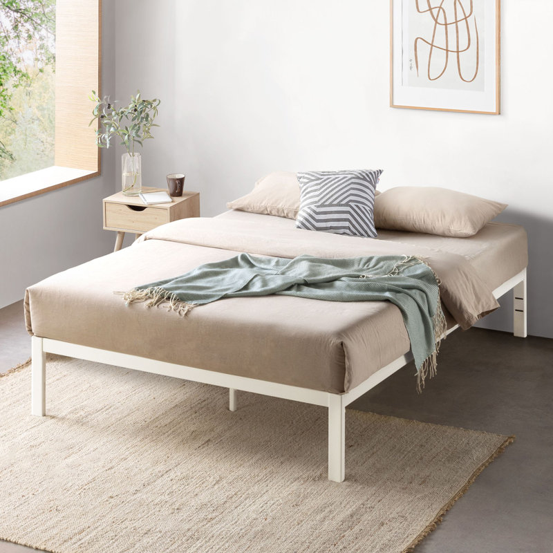 Oddsteinn Heavy Duty Steel Bed Frame, California King