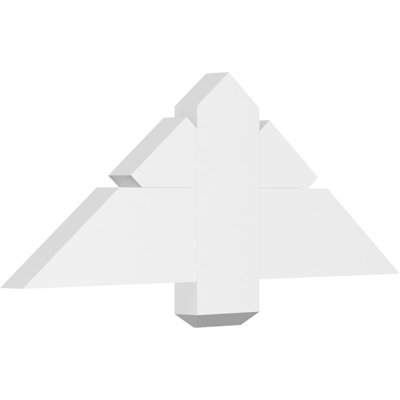 Support de pignon en PVC de qualité architecturale Kennewick