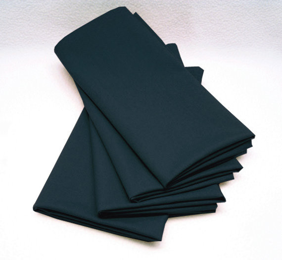 Milliken Signature 20" Napkins, Navy
