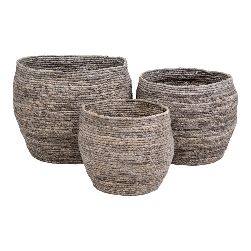 Bay Isle Home Wicker Bucket