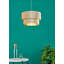 Bengte 1 - Light LED Drum Pendant-70898434