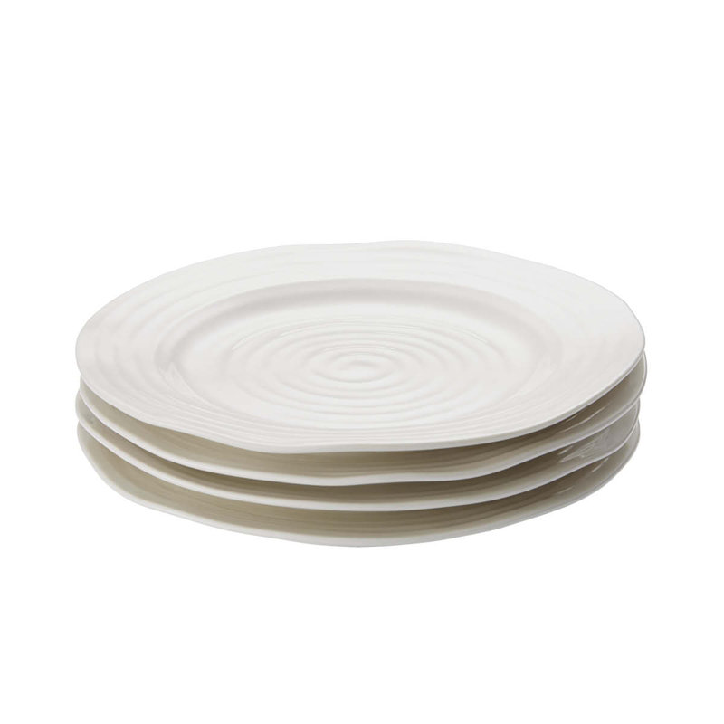 Assiette à salade blanche Portmeirion Sophie Conran, Blanc