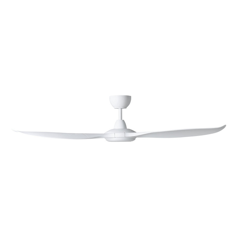 Gabryele Ceiling Fan, 60", White, White