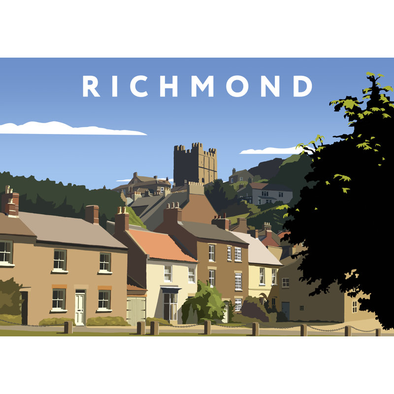 'Richmond 4' by Richard O'Neil - Print, No Frame, 30 cm H x 40 cm W x 1 cm D