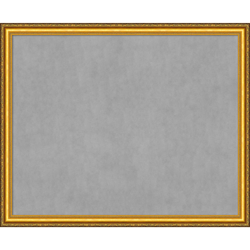 Tableau magnétique encadré doré Colonial, H 36 po x l 44 po