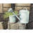 Vintage Watering Can Braided Placemat | Brown Kitchen Decor