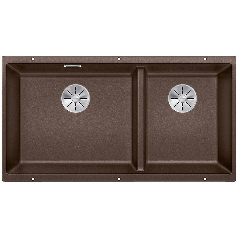 Subline 1.5 Bowl Undermount Kitchen Sink, Coffee