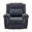 Fauteuil inclinable Domir en microfibre polie Nirion avec levage, chauffage et massage pour un confort ultime-624601237