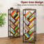 106cm H x 37cm W Metal Standard Bookcase