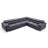 Monroe Black Sectional-1453887790