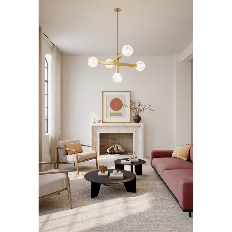 Narra 47" 5-Light Chandelier