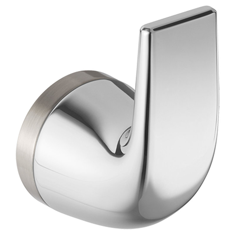 Modulus Wall Mounted Robe Hook, Polished Chrome