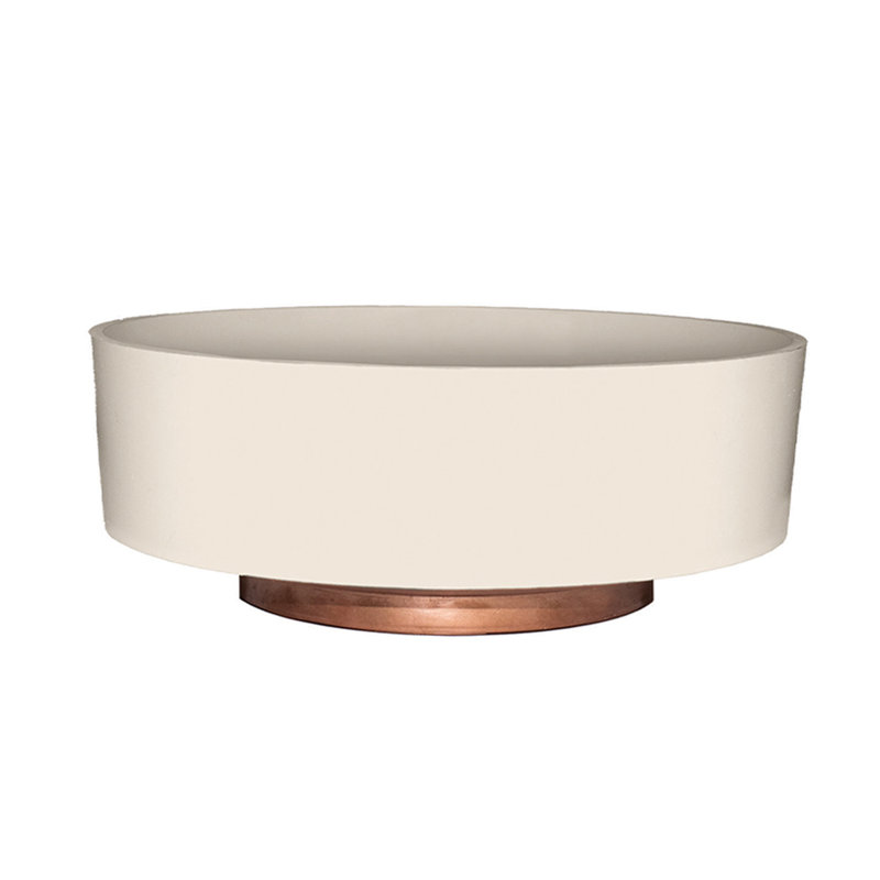 Ensemble de pots à fleurs en plastique 2 pièces, 4