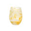 Puro Marbled Stemless Wine Glass